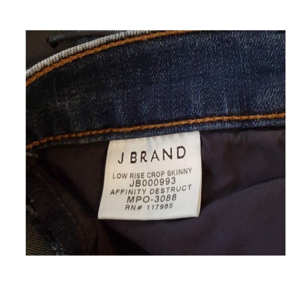 NEW J Brand Affinity Destruct Crop Jeans 23 24 26 - Picture 11 of 15